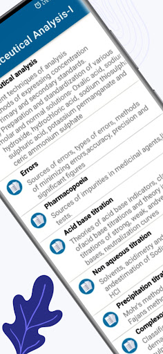 Pharmaceutical Analysis I Note Screen 3