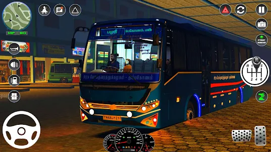 US Coach Bus Simulator Games