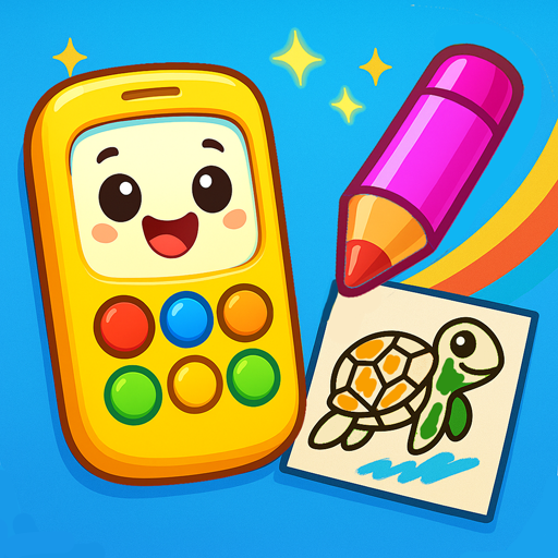 Kids Coloring & Baby Phone Laai af op Windows
