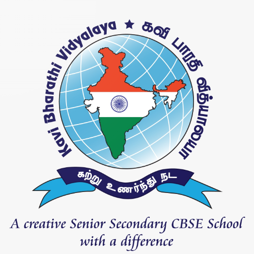 Kavi Bharathi Vidyalaya logo