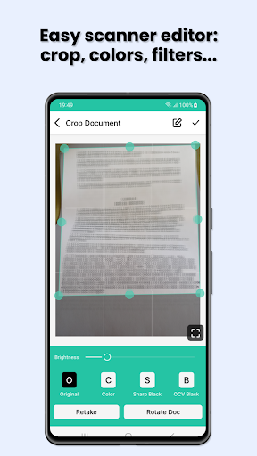 PDF Camera Scanner Screen 3