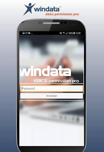 Android application windata EBICS permission pro screenshort