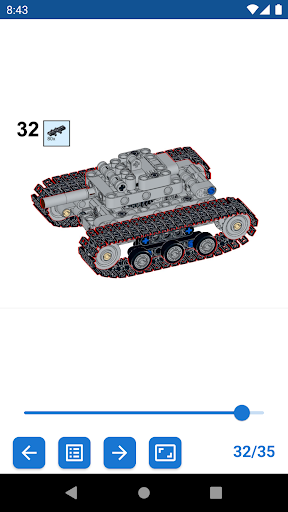MOC Technic Instructions Screenshot