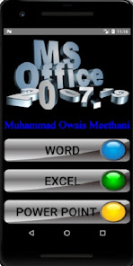 Captura 1 Learn MS Office (Word, Excel,  android