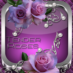 Tender Roses Go Launcher theme MOD