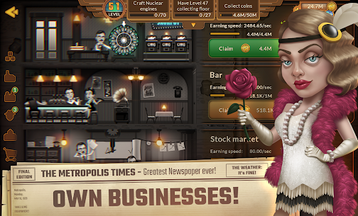 Metropolis Tycoon: Mining Game Mod Apk Download 3
