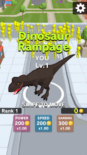 Dinosaur Rampage Screenshot