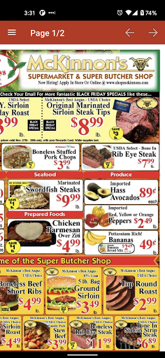 McKinnons Supermarkets Screen 2