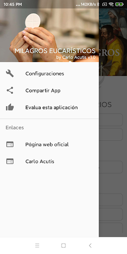 Vista previa de la aplicación