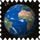 Spinning earth Live WP icon