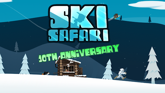 Ski Safari - 10th Anniversary apkdebit screenshots 1