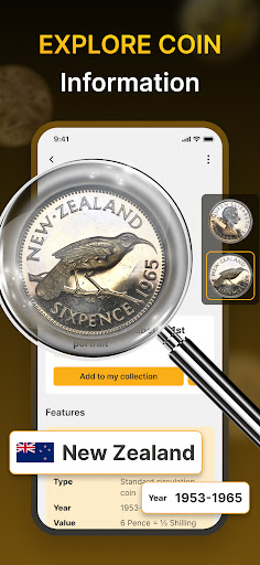 Coin Identifier - Coin Value Screen 3