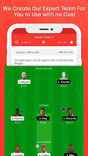 MyTeam 11 - My11Circle Team