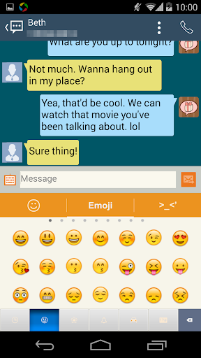 Handcent  S5 Style Skin