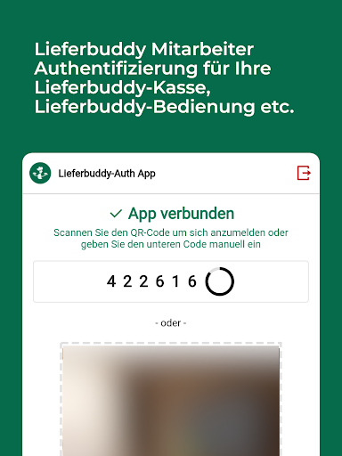 Android application Lieferbuddy Auth screenshort