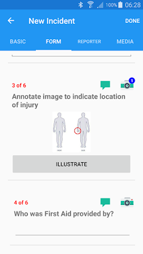 IMEC Incidents Screen 2