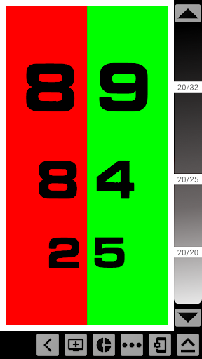 OptoCharts - All eye tests Screen 3