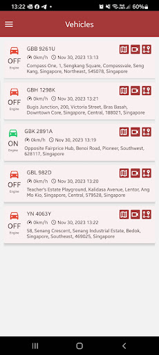 Android application Class Auto iVMS screenshort
