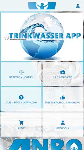 Android application TRINKWASSER-APP screenshort