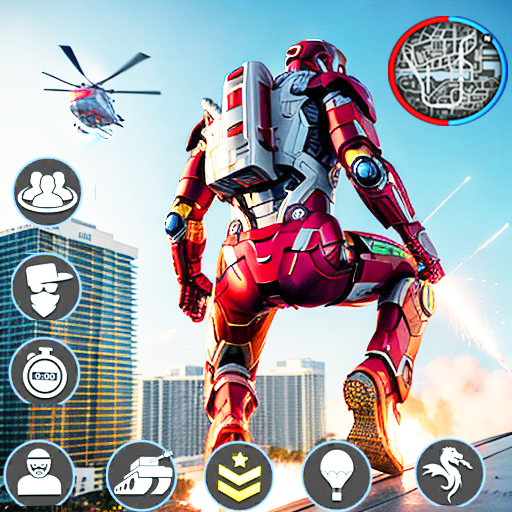 Iron Superhero : Flying Robot Download on Windows