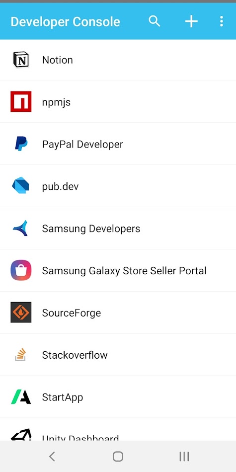 #5. Developer Console (Android) 由: Arum Communications