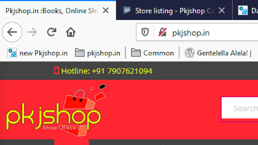Android application Pkjshop Courier App 1.0 screenshort