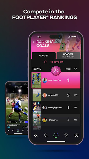 FOOTPLAYER® Football network Screen 3