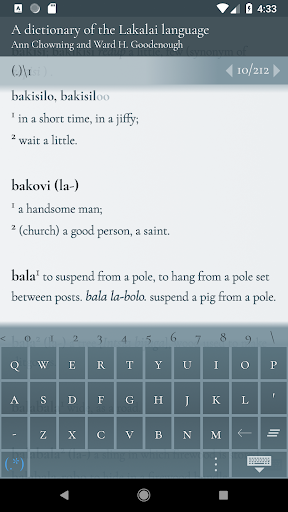 A Dictionary of the Lakalai La Screenshot 2 - AppWisp.com