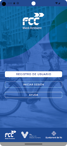 Android application Parking seguro screenshort