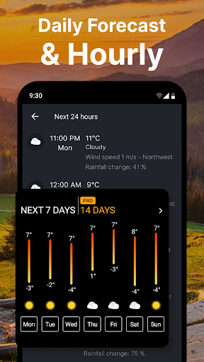 Weather forecast: Live Radar Screen 3