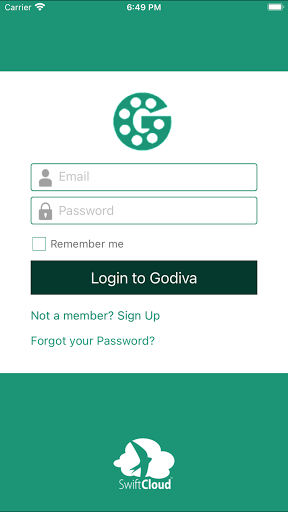 Android application Godiva Bearings screenshort