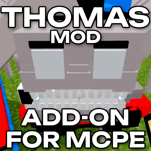 Thomas mod add-on for MCPE logo