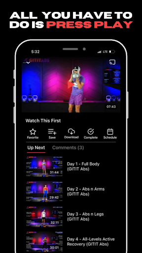 Screenshot of Pro Kettlebell Workouts