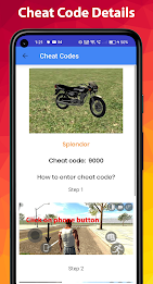 Indian bike driving cheat code poster 3