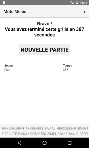 Code Triche Mots mêlés APK MOD (Astuce) screenshots 4