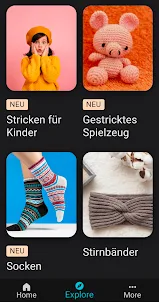 Lernen stricken app deutsch