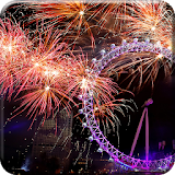 2019 Fireworks Live Wallpaper HD icon