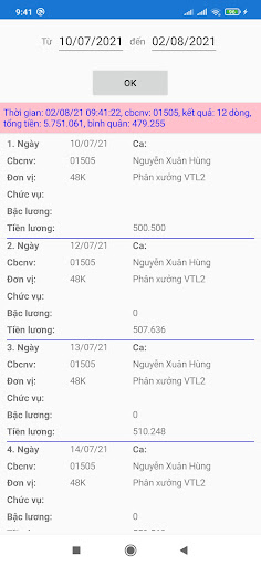 Lệnh sản xuất TKV Screen 3