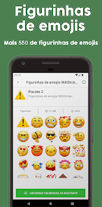Captura 3 Figurinhas de emojis WASticker android