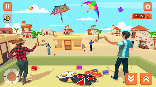 Captura de Pantalla 4 Kite Flying Sim: Kite Games android