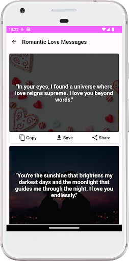 Romantic Love Messages 2024 Screen 3