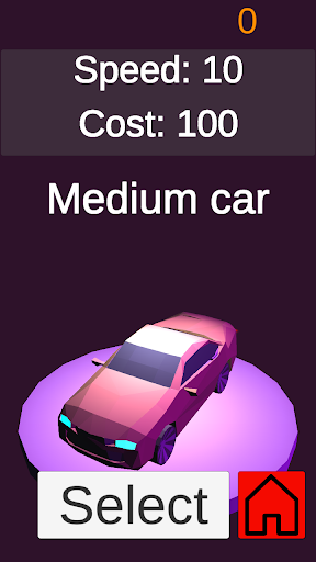 Neon Rider: neon traffic racer Screen 2