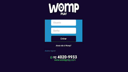Android application Womp Play screenshort
