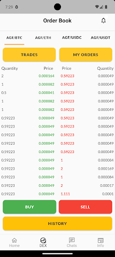 Gold DEX by AGF Screen 2