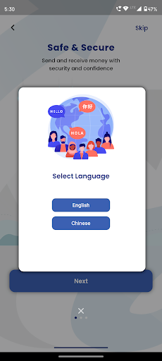 Android application JC Global screenshort