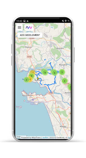 mapflows PWD Goa Screen 2