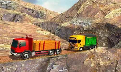 Uphill Gold Transporter Truck