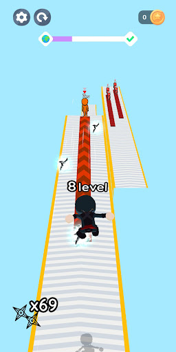 Android application Ninja Sky Race - Arcade Runner screenshort