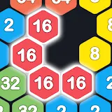 2048 Hexagon - Number Merge Puzzle icon
