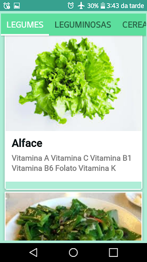 Visualização do aplicativo